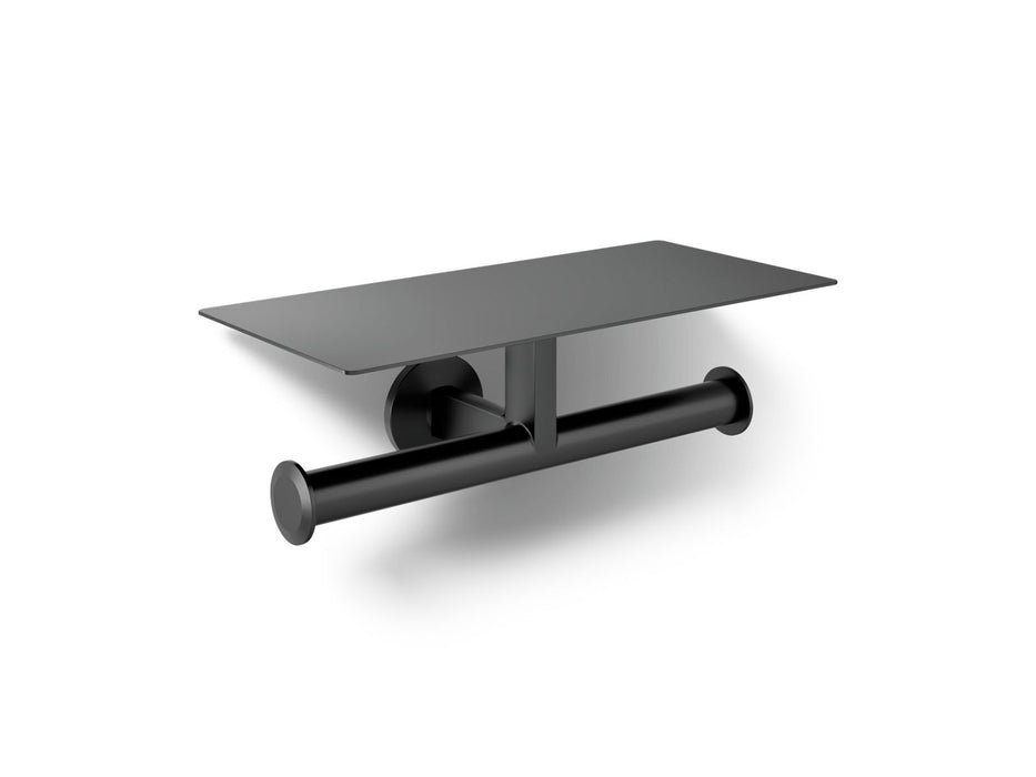 KOHLER K-78384 Components Covered double toilet paper holder