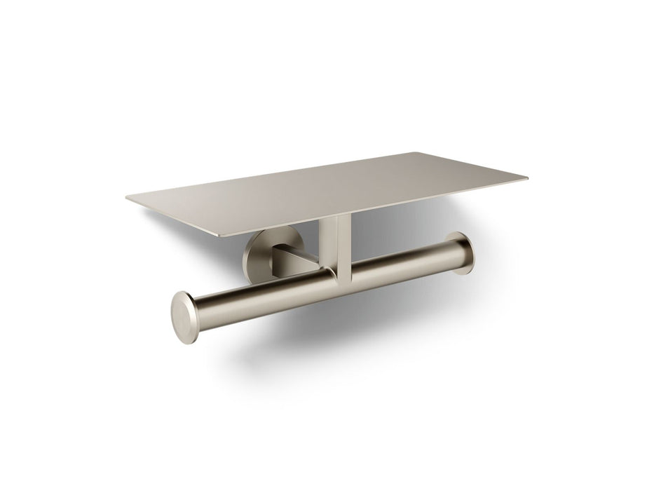 KOHLER K-78384 Components Covered double toilet paper holder