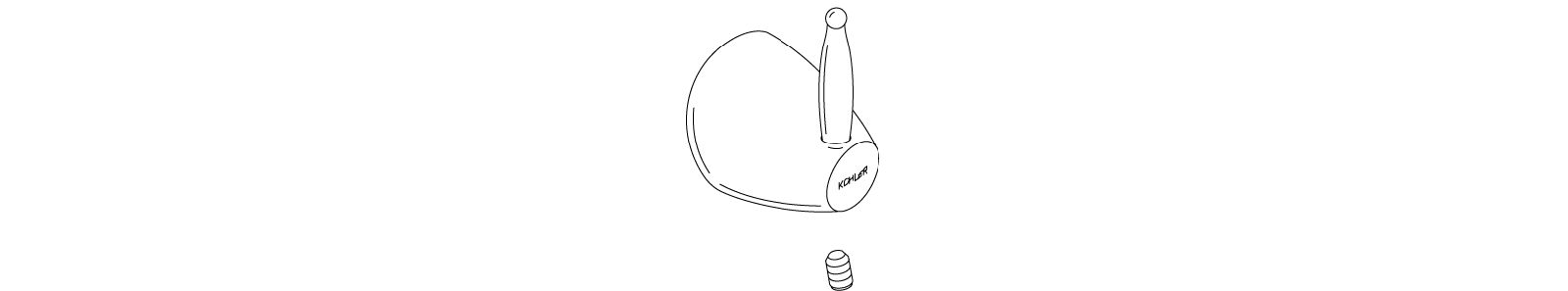 KOHLER K-79051 Handle Assembly