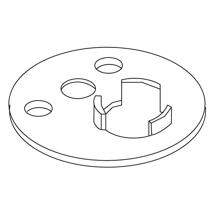 KOHLER K-79361 Mounting Plate, Plated