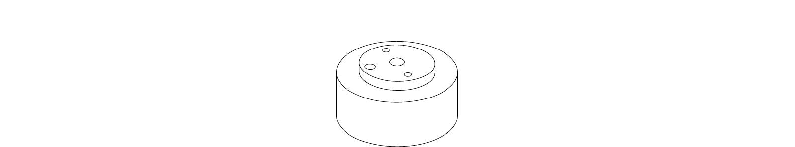 KOHLER K-79626-CP Knob, Transfer Vlv Lever