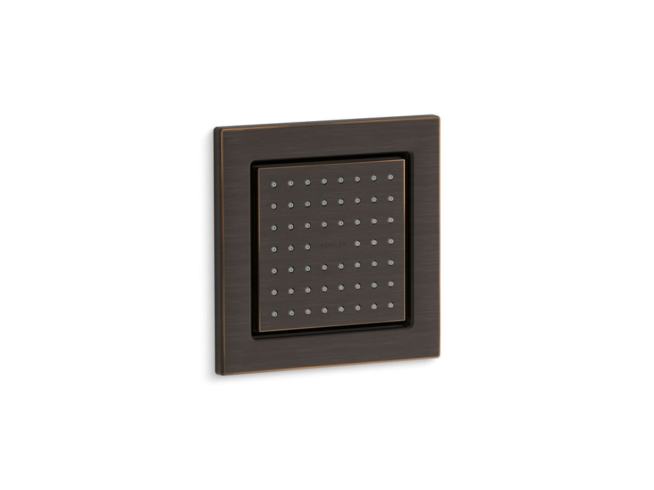 KOHLER K-8002 WaterTile Square 54-nozzle single-function body spray, 2.5 gpm