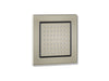 KOHLER K-8002 WaterTile Square 54-nozzle single-function body spray, 2.5 gpm, vibrant brushed nickel