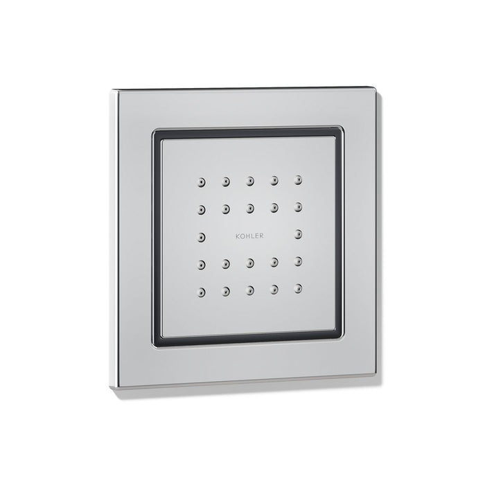 KOHLER K-8003 WaterTile Square 22-nozzle single-function body spray, 2.5 gpm