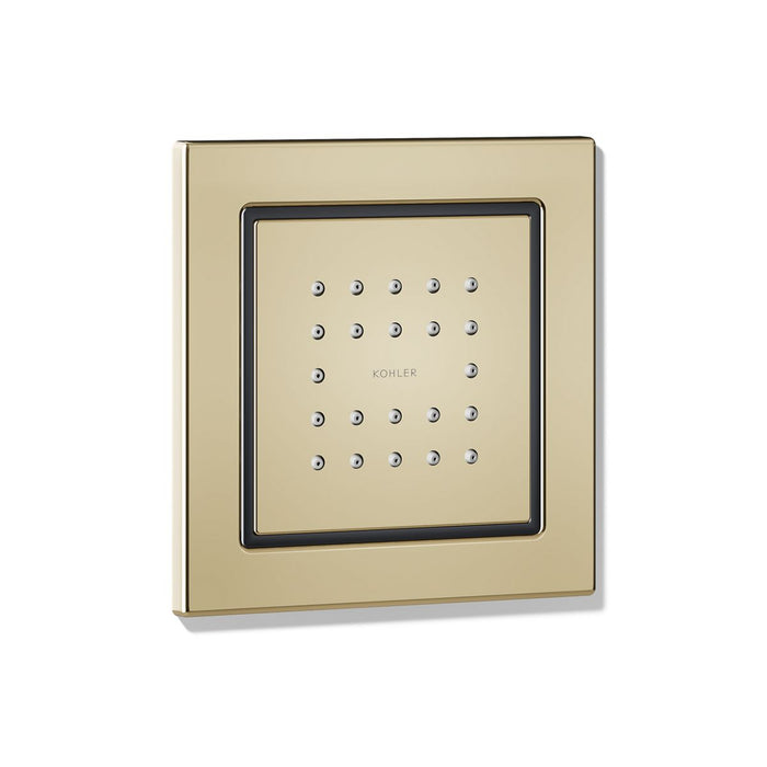 KOHLER WaterTile Square 22-nozzle single-function body spray, 2.5 gpm