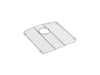 KOHLER K-80047 Kennon Large stainless steel sink rack, 16-1/2" x 15-3/16"