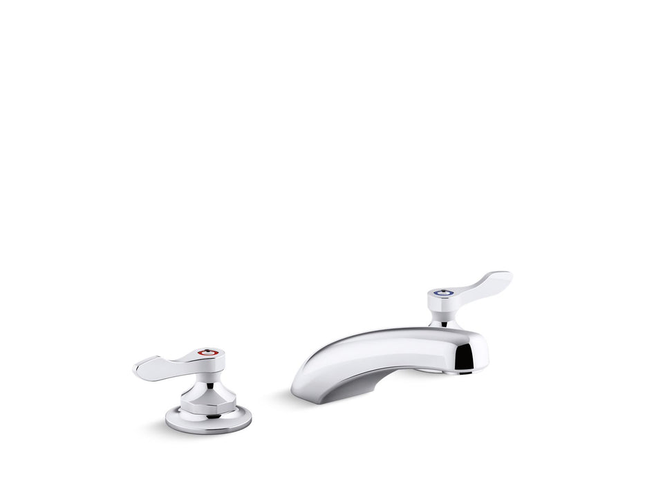Kohler K-800T20-4ANL Triton 0.5 gpm widespread bathroom sink faucet with laminar flow and lever handles, drain not included