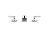 KOHLER K-800T20-4ANA Triton 0.5 gpm widespread bathroom sink faucet with aerated flow and lever handles, drain not inclu