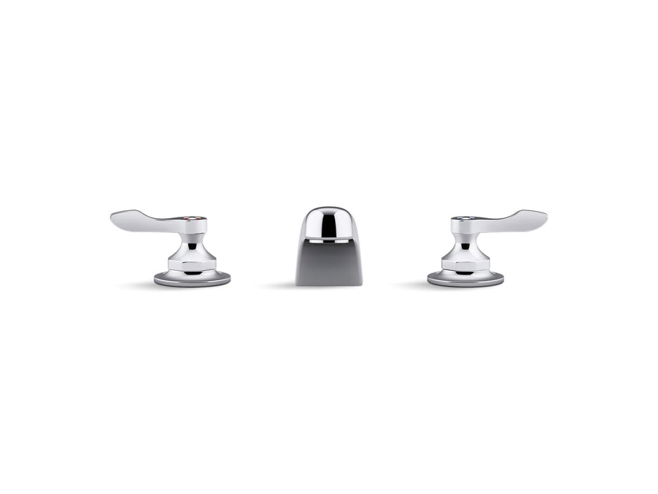 KOHLER K-800T20-4AKA Triton 1.0 gpm widespread bathroom sink faucet with aerated flow and lever handles, drain not inclu