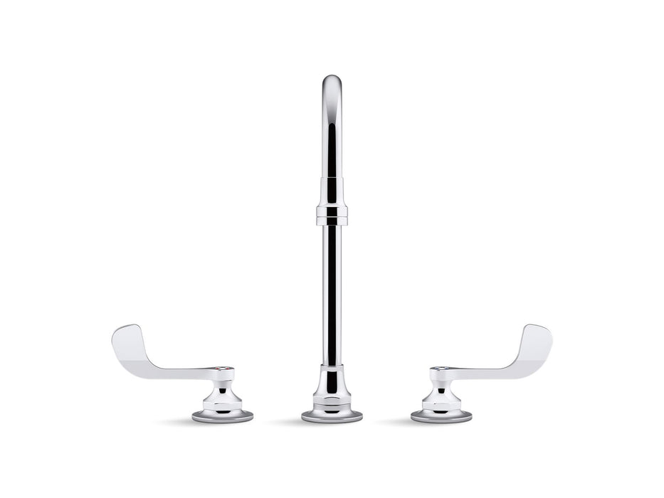 KOHLER K-800T70-5ANA Triton 0.5 gpm widespread bathroom sink faucet with aerated flow, gooseneck spout and wristblade ha