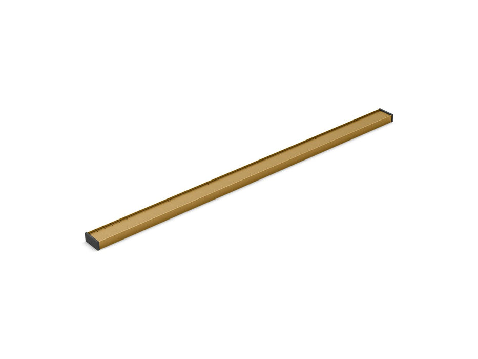 Kohler 2-1/2" x 48" linear drain grate with tile-in panel