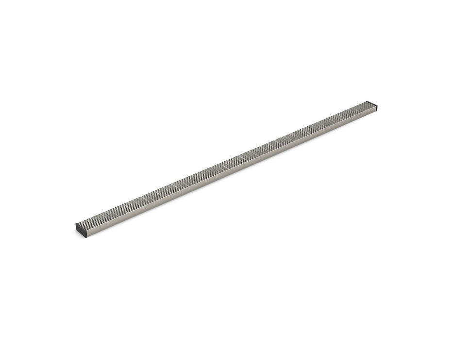 KOHLER K-80655 2-1/2" x 60" linear drain grate with lattice pattern
