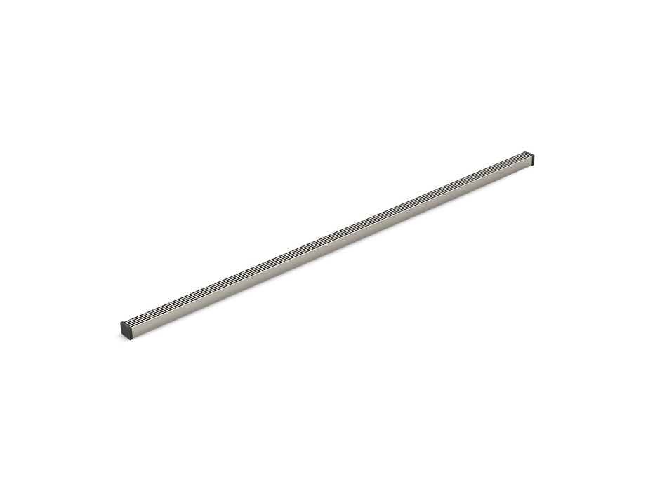 KOHLER K-80657 1-1/4" x 48" linear drain grate with lattice pattern