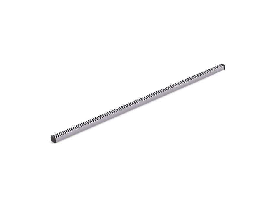 Kohler 1-1/4" x 48" linear drain grate with lattice pattern