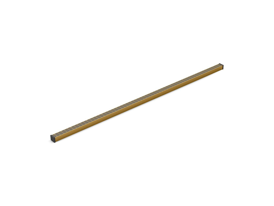 Kohler 1-1/4" x 48" linear drain grate with lattice pattern