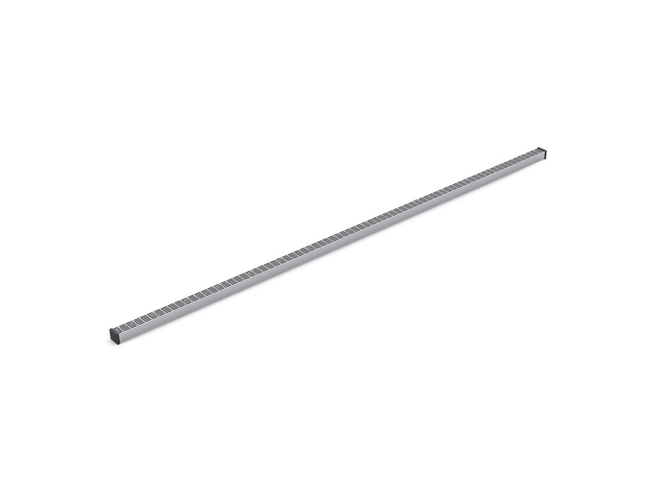 Kohler 1-1/4" x 60" linear drain grate with lattice pattern