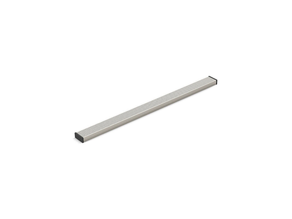 Kohler 2-1/2" x 36" linear drain grate with perforated pattern