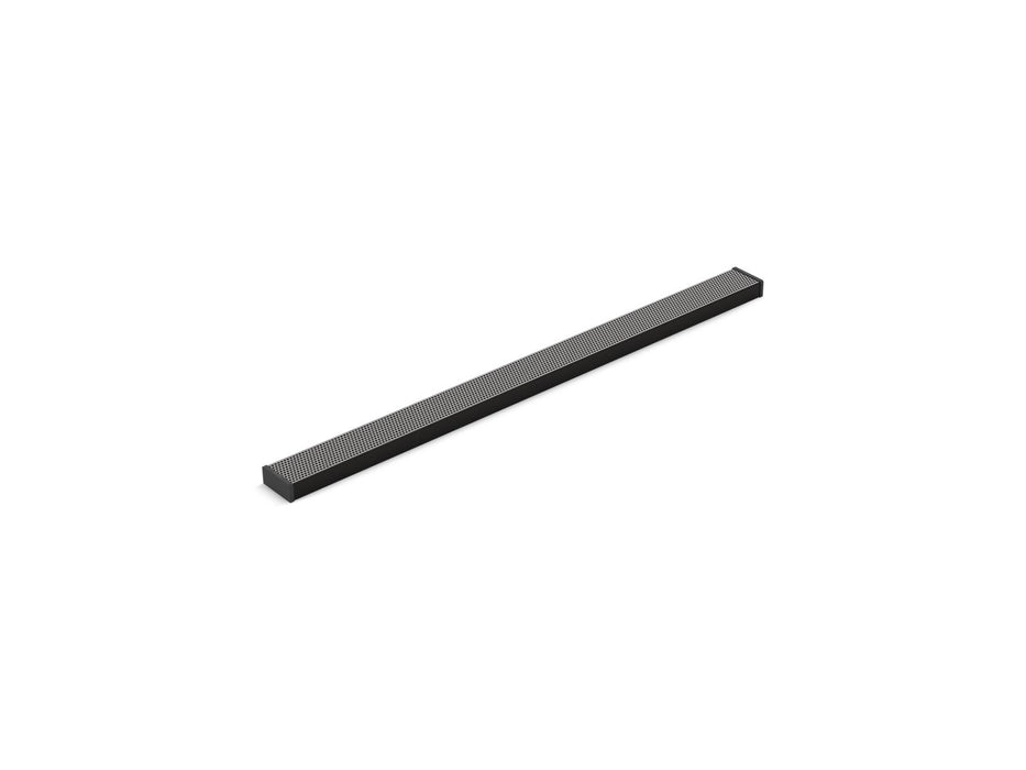 Kohler 2-1/2" x 36" linear drain grate with perforated pattern