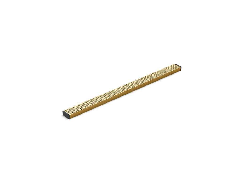Kohler 2-1/2" x 36" linear drain grate with perforated pattern