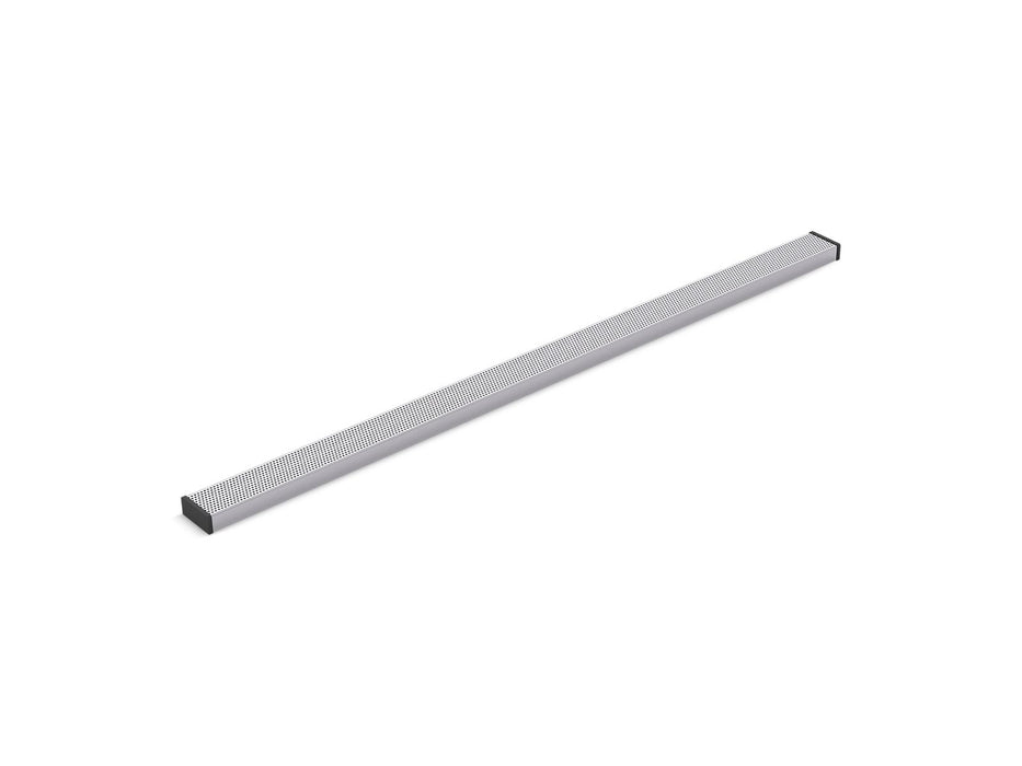 Kohler 2-1/2" x 48" linear drain grate with perforated pattern
