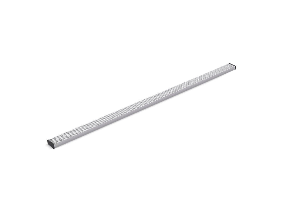 Kohler 2-1/2" x 60" linear drain grate with perforated pattern