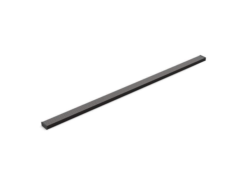 Kohler 2-1/2" x 60" linear drain grate with perforated pattern