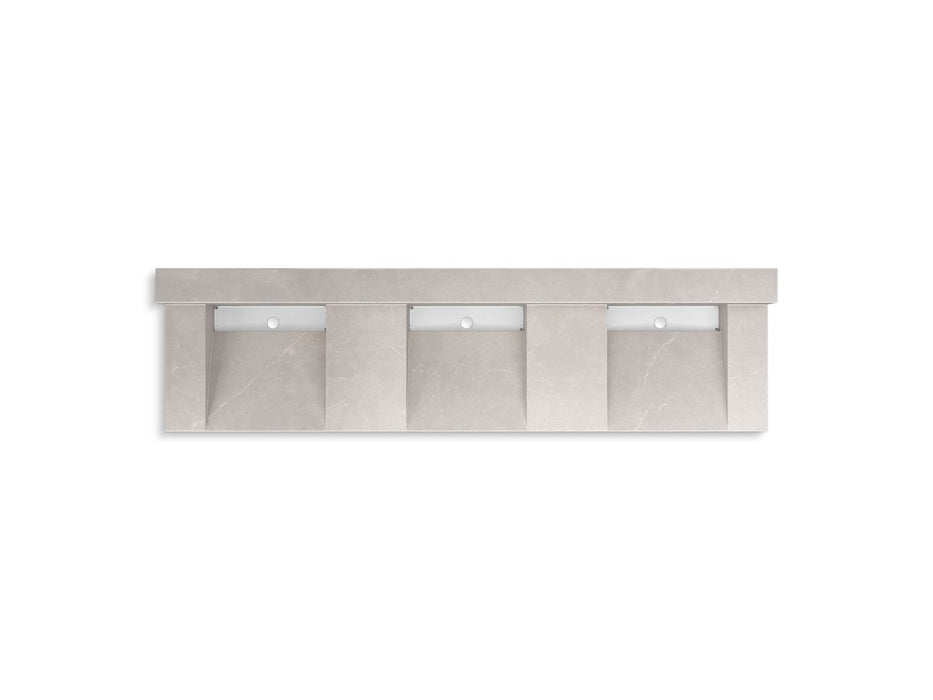 KOHLER K-81026-BPW Constellation 90" wall-mount basin lavatory system with backsplash
