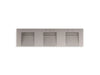 KOHLER K-81031-BSS Constellation 90" wall-mount basin lavatory system