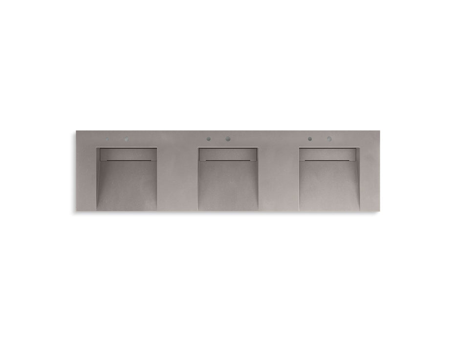 KOHLER K-81031-BPW Constellation 90" wall-mount basin lavatory system
