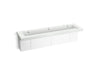 KOHLER K-81033-BPW Constellation 90" wall-mount trough lavatory system