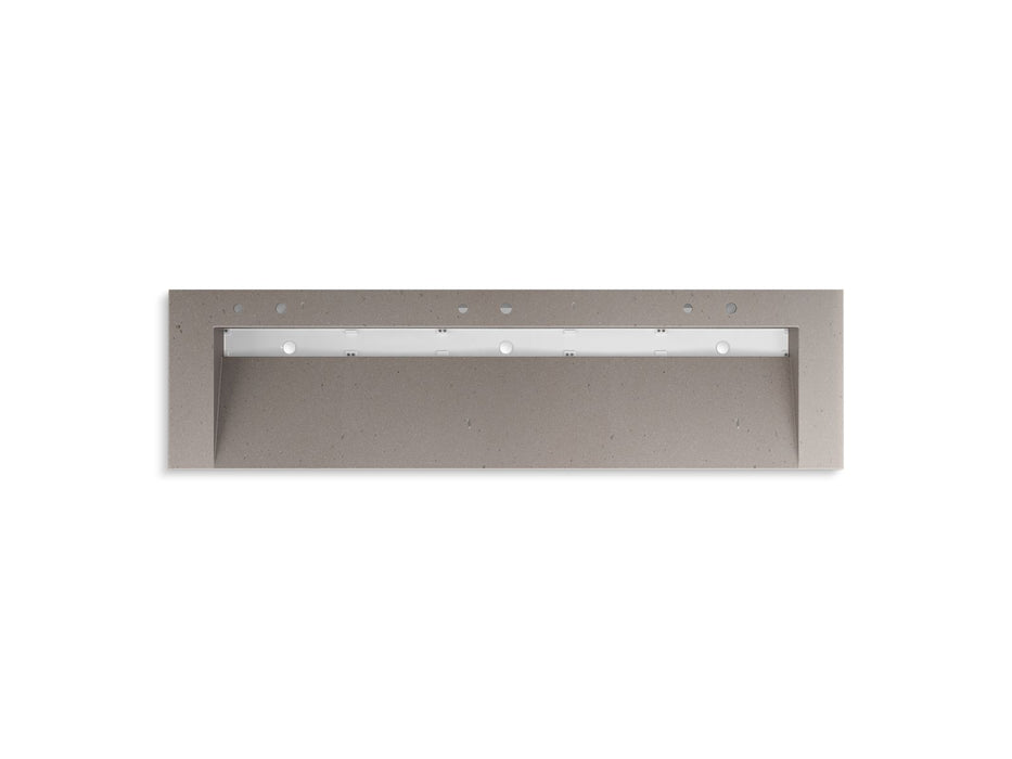 KOHLER K-81033-BSS Constellation 90" wall-mount trough lavatory system
