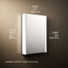 KOHLER K-81144-SLE Maxstow 17" x 24" lighted medicine cabinet