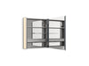 Kohler Maxstow 22" x 24" lighted medicine cabinet