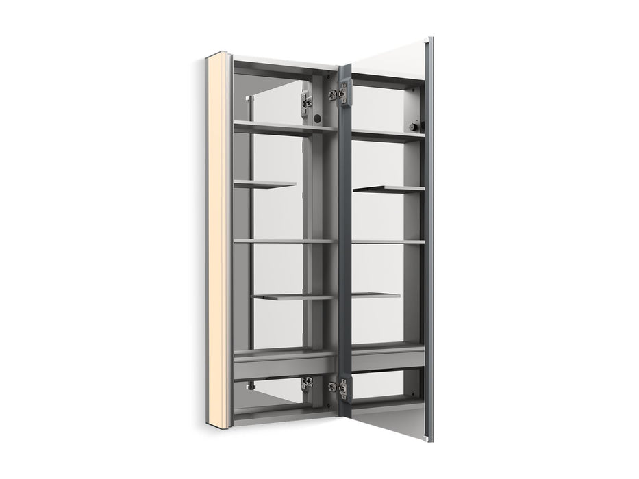 KOHLER KOHLER K-81147-SLE Maxstow 17" x 40" lighted medicine cabinet