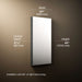 KOHLER K-81148 Maxstow 20" W x 40" H medicine cabinet