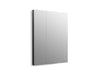 KOHLER K-81149 Maxstow 30" W x 40" H medicine cabinet, dark anodized aluminum