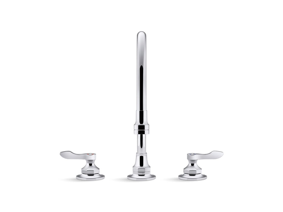 KOHLER K-815T70-4AHA Triton 1.5 gpm kitchen sink faucet with 9-5/16" gooseneck spout, aerated flow and lever handles