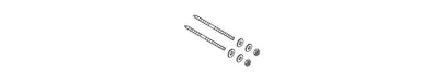 KOHLER K-81603 Hardware Pack, Pair