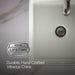 KOHLER KOHLER K-8188 Verticyl 13" square undermount bathroom sink