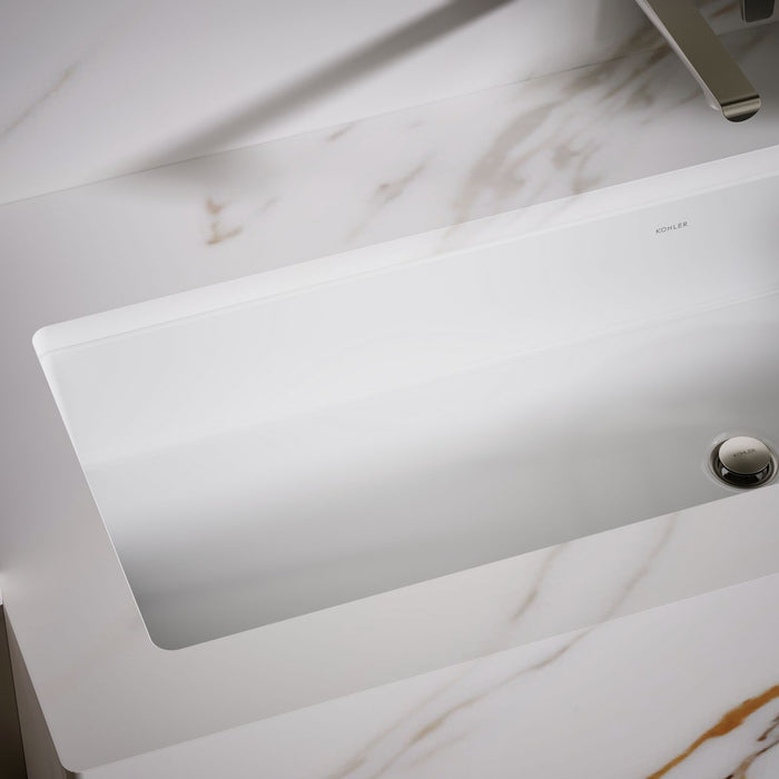 KOHLER K-8192 Verticyl 42-1/2" Rectangular Undermount Bathroom Sink
