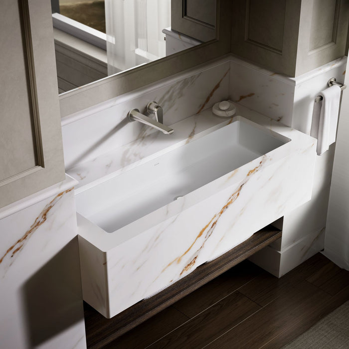 KOHLER K-8192 Verticyl 42-1/2" Rectangular Undermount Bathroom Sink