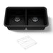 KOHLER Cairn 33-1/2" undermount double-bowl kitchen sink