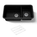 KOHLER Cairn 33-1/2" undermount double-bowl kitchen sink