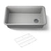 KOHLER K-8206 Cairn 33-1/2" undermount single-bowl kitchen sink, matte grey - view 5
