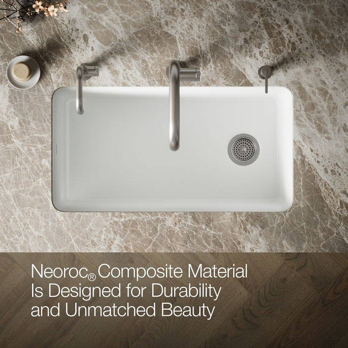KOHLER Cairn 33-1/2" undermount single-bowl kitchen sink