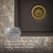 KOHLER Cairn 15-1/2" undermount bar sink