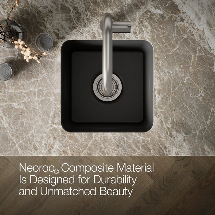 KOHLER Cairn 15-1/2" undermount bar sink