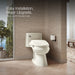 KOHLER PureWash Elongated bidet toilet seat