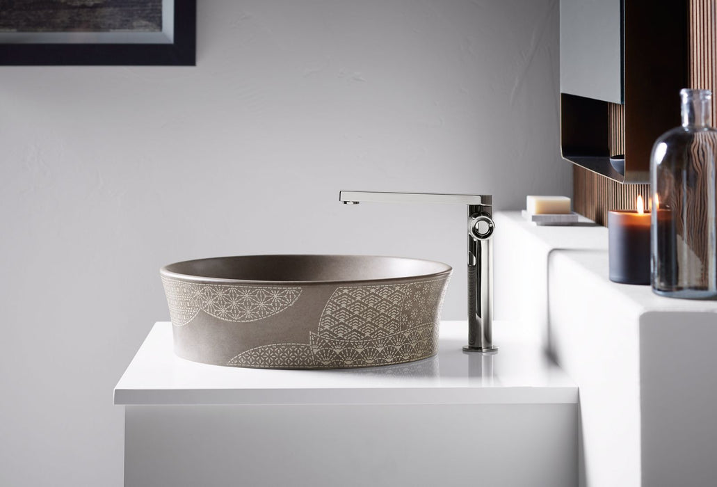 KOHLER K-8324 Kensho 16" round vessel bathroom sink, no overflow