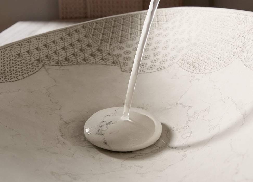 KOHLER K-8325 Kensho 28" oval vessel bathroom sink, no overflow
